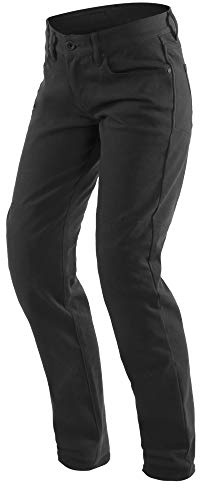 Dainese Casual Slim Pantaloni tessili moto da donna, nero, 30