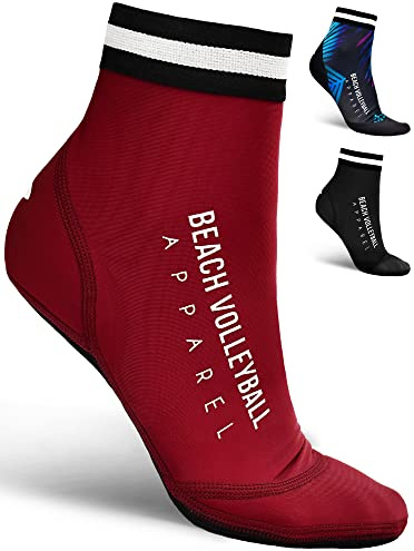 Momevo Neoprensocken - Burgundy, S - Mit Anti Loch Versprechen