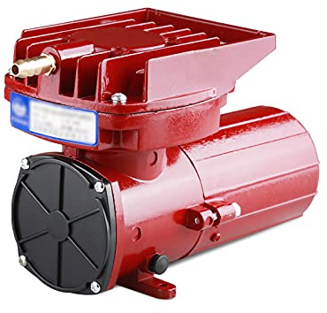 Aquarium Air Pump Fish Tank DC 12V Portable Pump Aerator Air Compressor Efficient Oxygen Aquaculture Pond Bubbler Pump Accessory Tool,120W