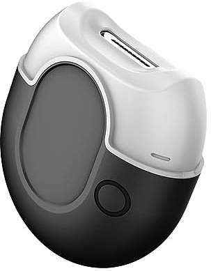Ipetboom De Uñas Eléctrica y Cortador De Uñas Portátil Compacto Negro Para Bebés y Uso Doméstico, Tamaño Mini Diseño Ligero y Seguro