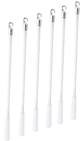 Bacchetta Bianca Funzionale In Fibra Di Vetro Ceca Tilt Bacchetta Per Tende Verticali Asta Della Tenda Gancio In Metallo Facile Regolazione Cieco