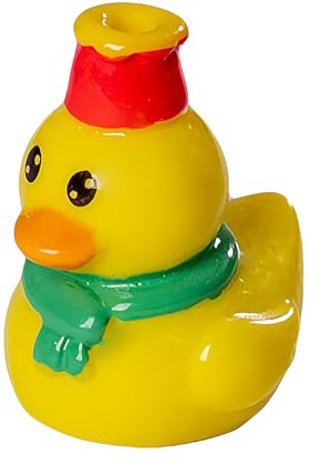 Kustimantu Entenfiguren aus Kunstharz | Minifiguren aus Kunstharz | Tierfiguren für Desktop-Dekoration | für Party, Bad, Garten, Klassenzimmer, Kuchendekoration
