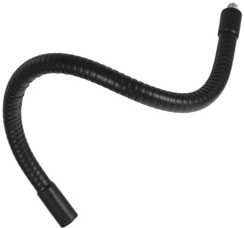Supporto Telefono per Microfono Braccio Flessibile 1/4 Lega Nera | Braccio Estensione 360 Gradi, Filettatura Imperiale 1/4, per Scatti Dall'alto in Fotografia