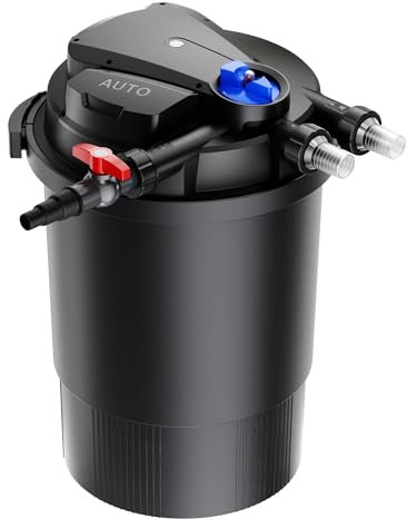 SunSun CPA-30000 Filtro a pressione per laghetto con UVC da 55W Per laghetti fino a 60000 litri