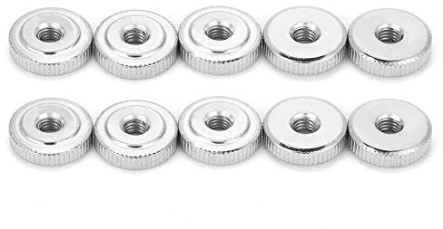 10 Stück Din467 Gb807 m3 m4 m5 m6 m8 m10 Griff Mit Muttern Spitzverzahnte Muttern Gerändelte Flügelmuttern(M5（10pcs）)