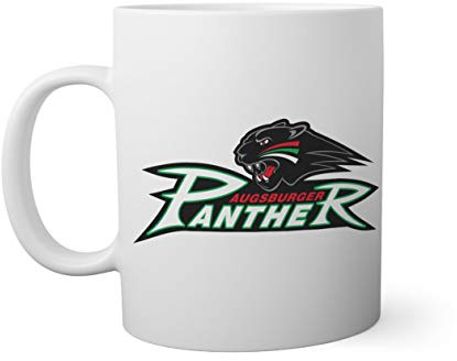 Ice Hockey Team Augsburger Panther Eishockey Weißer Becher Mug 330ml