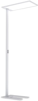 Ideal Lux COMFORT Dimmbare integrierte LED-Stehlampe Weiß, eingebauter Schalter, 3000K
