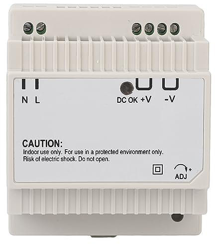 Voltage Converter Power Transformer Power Supply Switching Transformer DIN Rail Voltage Transformer for Industrial Control 60W 100 240V (24V)