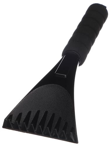 SIXTOL CAR ICE 1 Ice Scraper for Car, Ice Scraper with Non-Slip Soft Grip, Durable and Stable Ice Remover for Window, Length 30 cm, Width 11 cm, Comfortable Grip