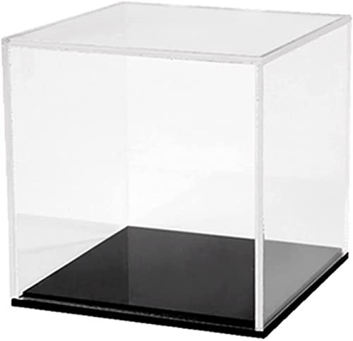 sammlervitrine Klare Acryl-Vitrine for Actionfiguren, Spielzeug, Sammlerstücke, Acryl-Würfel-Aufsatzbox, Staubdichter Schutz, Vitrine, Familien-Spielzeug-Organizer (Color : Clear, Size : 20x10x20cm