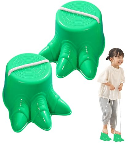 Aznever Stelzen Für Kinder, Geheimer Big Feet Stelzen 2 Stück, Klassisches Picknick-Spielset, Stelzenläufer-Walking-Cup-Spielzeug, Par -Geburtstagsspiel Für Jungen Und Mädchen