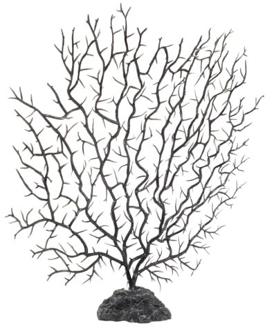 Yardwe Aquarienverzierungen Terrarienbehälter Aquarium Pflanzendekor Miniaturpflanzen -Ornamente Lipgloss Unterwasserpflanzen Errötendes Dekor Plastik Falsche Koralle Erdfarben