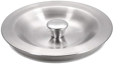 BBTISG Filtre D'évier de Cuisine, Couvercle D'étanchéité en Acier Inoxydable de 80mm avec Joint en Caoutchouc et Bouchon de Rechange pour évier de Cuisine
