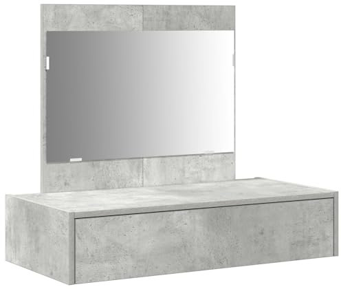 vidaXL Smyckebord Grå 83 x 40 x 70 cm Konstruerat trä
