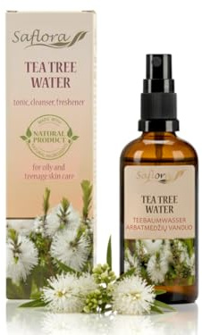 Teebaumwasser Hydrolat 100 ml - Melaleuca Alternifolia - Natürliches Gesichtswasser