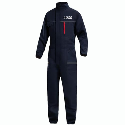 Honghuang Abiti da Lavoro Personalizzati per Uomo, Divise da Lavoro con Logo Personalizzato, Tute Personalizzate per Officine Meccaniche, Tute Ignifughe Rinforzate