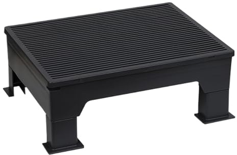 Genérico Kattramp - PP 42 x 32 x 16 cm | Justerbara kattsteg Halkfritt filtergaller, självrengörande trappor för med olika och människor