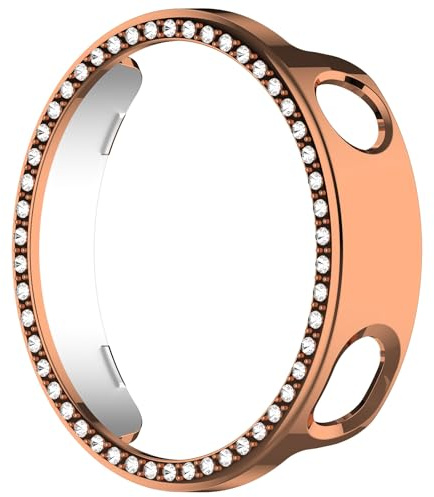 Nucelit Ihåligt ur smartklockfodral stötsäkert hölje klockfodral för klocka 41 mm ram stötfångare fodral skal unisex smartwatch tillbehör
