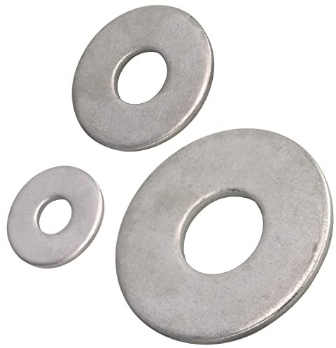 OPIOL QUALITY® Große Unterlegscheiben DIN 9021 M20 aus Edelstahl A2 V2A (20 Stück) U-Scheiben Beilagscheiben Karosseriescheiben Edelstahlscheiben Uscheiben