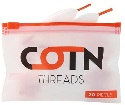 DIY-24H | Slacker Cotton Hardcover 20 Stück Watte Bacon Verdampfer Vape für Coils