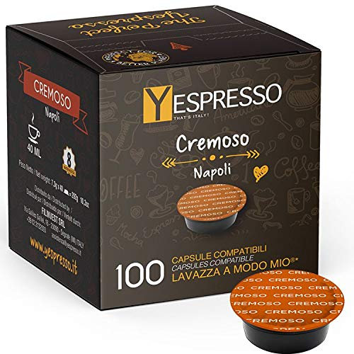 100 Capsule Compatibili con Lavazza A Modo Mio miscela Cremoso