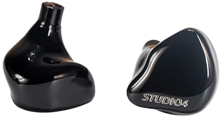 Fanmusic Softears Studio4 4BA - Auricolari HiFi professionali con cavo a 2 pin da 0,78 mm