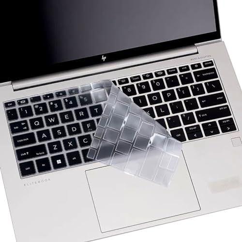 Ultradünne Tastaturabdeckung für HP EliteBook 830 835 840 845 G11 G10 G9 5,3 Zoll (35,9 cm) (nicht kompatibel mit 830/840/845/1040 G8 G7 G6 G5 2025 2024) 4G3) : TPU