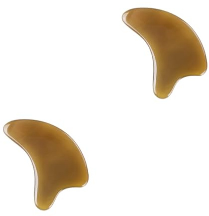 TOVINANNA 2stücke Gua Board Für Gesicht Und Nackenmassage Natürliches Material Schmerzlindern Tragbar Für Zuhause Und