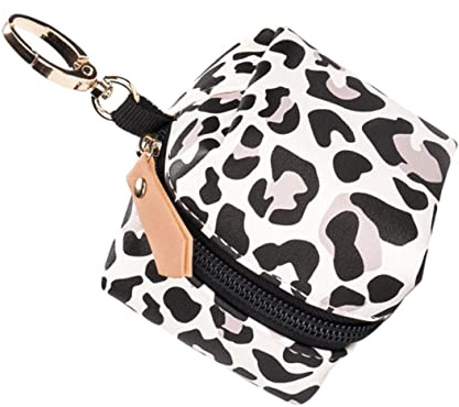 Holibanna Porta Ciuccio Cerniera per Ragazzo Ragazza, Borsa Porta Ciuccio Appesa per Passeggino, Sacchetto per Ciucci Leggero e Portatile, Contenitore per Accessori Ragazzo Ragazza per Uso