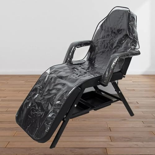 GAOHOU Housse de protection en PVC transparent de qualité supérieure pour salon de beauté, table de massage imperméable pour maison, bureau, spa, salon, hôtel