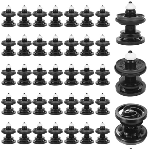35 Pz Clip di Fissaggio Pannello Portiera, Clip di Fissaggio per Pannelli Porta Auto 7L6868243, Compatibile con Vw Golf 5 6 7 T4 T5 per Passat Skoda Caddy A1 A4 A5 A6