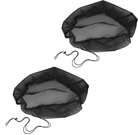 Yardenfun 2 pièces Housse de Protection pour Tonneau de Pluie Couverture Polyester Durable pour Réservoir Eau Extérieur Filet Débris