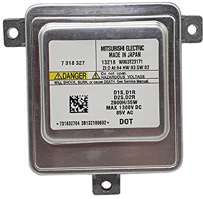 Xenon HID Ballast Balasto Faros, D1S D1R D2S D2R Faro de Xenon ESCONDIDO Unidad control lastre OEM 63117318327 7318327 Uso apto para BMW 3 'E90 E91