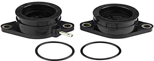 one by Camamoto collettore aspirazione/carburatore compatibile con (cod 77140657 collettore manicotto di aspirazione compatibile con yamaha xt600 anno dal 1984 al 2003 (coppia collettori dx e sx))