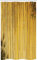 ABAKUHAUS bambù Tenda da Doccia Stalla Legno della Natura Foglie Gambi, Set per Il Bagno in Tessuto con Ganci, 120 cm x 180 cm, Giallo
