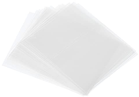 PATIKIL 400Pack Perforierte Folie PVC Schrumpfband für Kappe 0.87 zu 1.06 45x40mm Klar