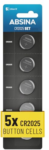 Absina Knappcell CR 2025 3 V 5 st Litium