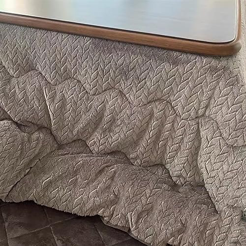 Kotatsu Kotatsu Tisch Tisch Kotatsu – 4-teiliges Set Heiz-Kotatsu Für Wohnzimmer Im Winter Multifunktionaler Couchtisch
