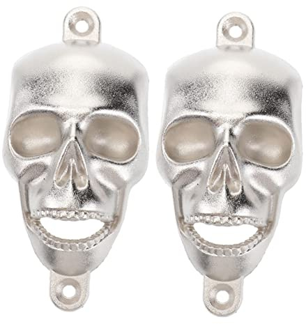 Zerodeko 2Pezzi Apribottiglie Muro Halloween Forma in Zinco Design per Feste e Speciali Apribottiglie Multifunzionale per Tappi Colore Casual
