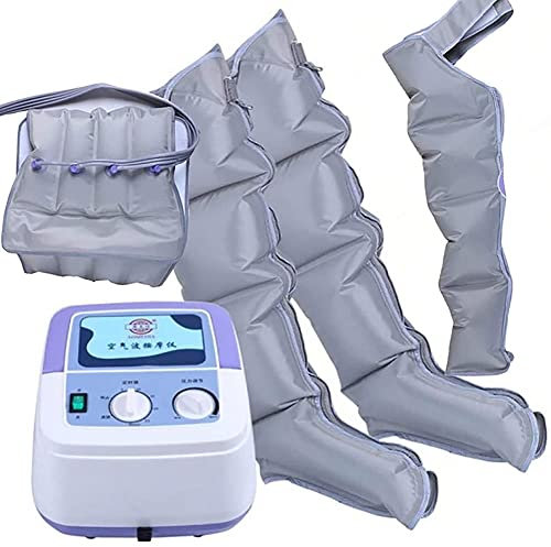 Leg Apparecchio Massaggiatore Per Gambe, Addome, Piedi Braccio, Compressione D' Aria Massaggio Stivali Pressoterapia Per Il Ripristino Della Circolazione Venosa Delle Gambe Per Casa Ufficio E Viaggio