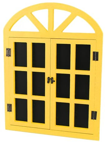 Buchstabentafel, Dichtetafel, Tafelschild, Vielseitig Einsetzbar für Bar (YELLOW)
