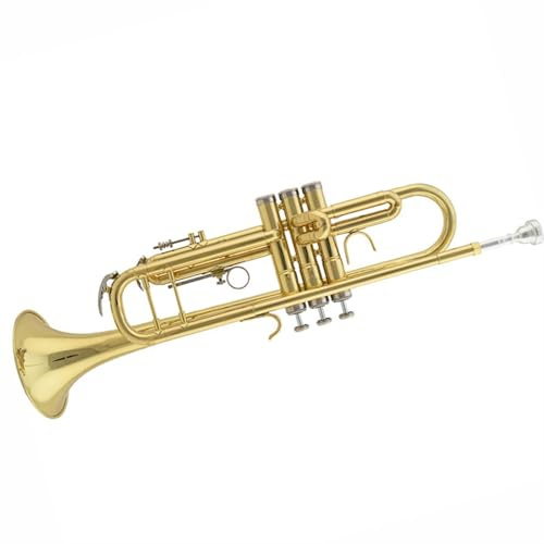 Trompeten Trompete Musikinstrument B Flat Professionelle Trompete Erwachsene Standard Messing Langlebig Ton Reich