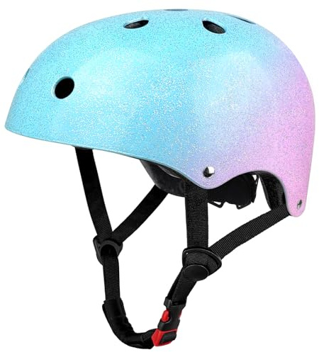 LeapBeast Hjälm vuxen barn hjälm, cykel herr dam anti-chock skydd för multisport cykling skridskoåkning skoter skateboard