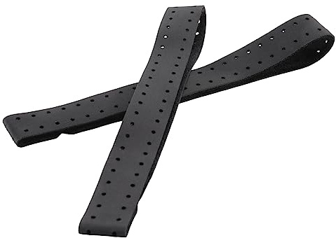 Losueeun 2Pcs Adjustable and Breathable Replacement Armband Soft Strap Band for Heart Rate Monitor - (Black)
