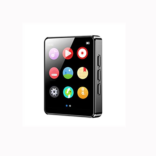 Lecteur MP3 pour le sport, écran tactile HD, lecteur MP4, lecteur de musique portable avec lecture de livres électroniques, enregistrement HD, radio FM, réveil, dossier, musique numérique pour enfants