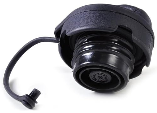 JAWUZ Couvercle de Réservoir Essence - Bouchon Réservoir Carburant Voiture Universel, Remplacement Compatible Audi A1 A2 A3 A4 A6, Golf, Jetta, 1J0201550A