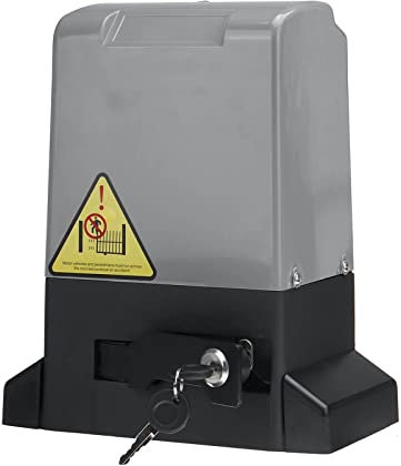 JOJIDE Motor Puerta Corredera, 370W 800KG WiFi App Control automático Puerta corredera Motor Operador Puerta corredera eléctrica abridor con Control Remoto for Entrada,para Puerta