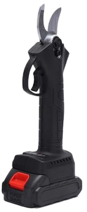 Cisaille électrique de jardin sans fil, Rechargeable, 40mm, balais, batterie 21V, coupe-Branches d'arbre(Black)