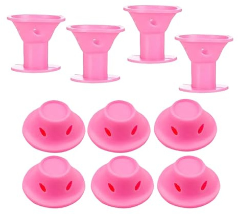 Lot de 10 rouleaux de ruban sans chaleur pour femme, rehausseur de boucles pendant la nuit, système d'enroulement doux, offre des boucles naturelles lisses, fournitures de beauté, lot de 10 pour un