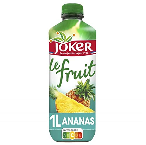 JOKER - Le Fruit Jus D'Ananas Pet 1L - Lot De 4